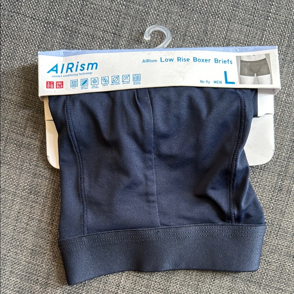 AIRism Low Rise Boxer Briefs - Black